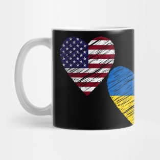 Usa support Ukraine Mug